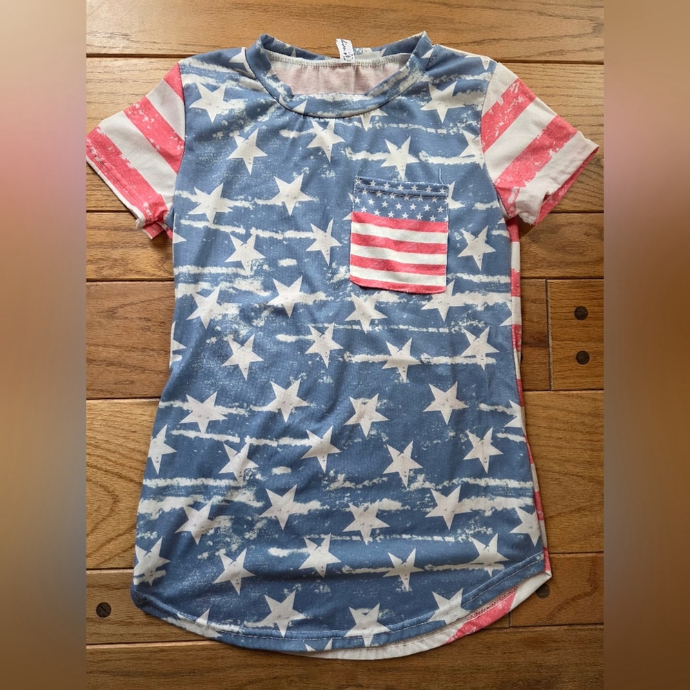 Stars Stripes Patriotic T-Shirt